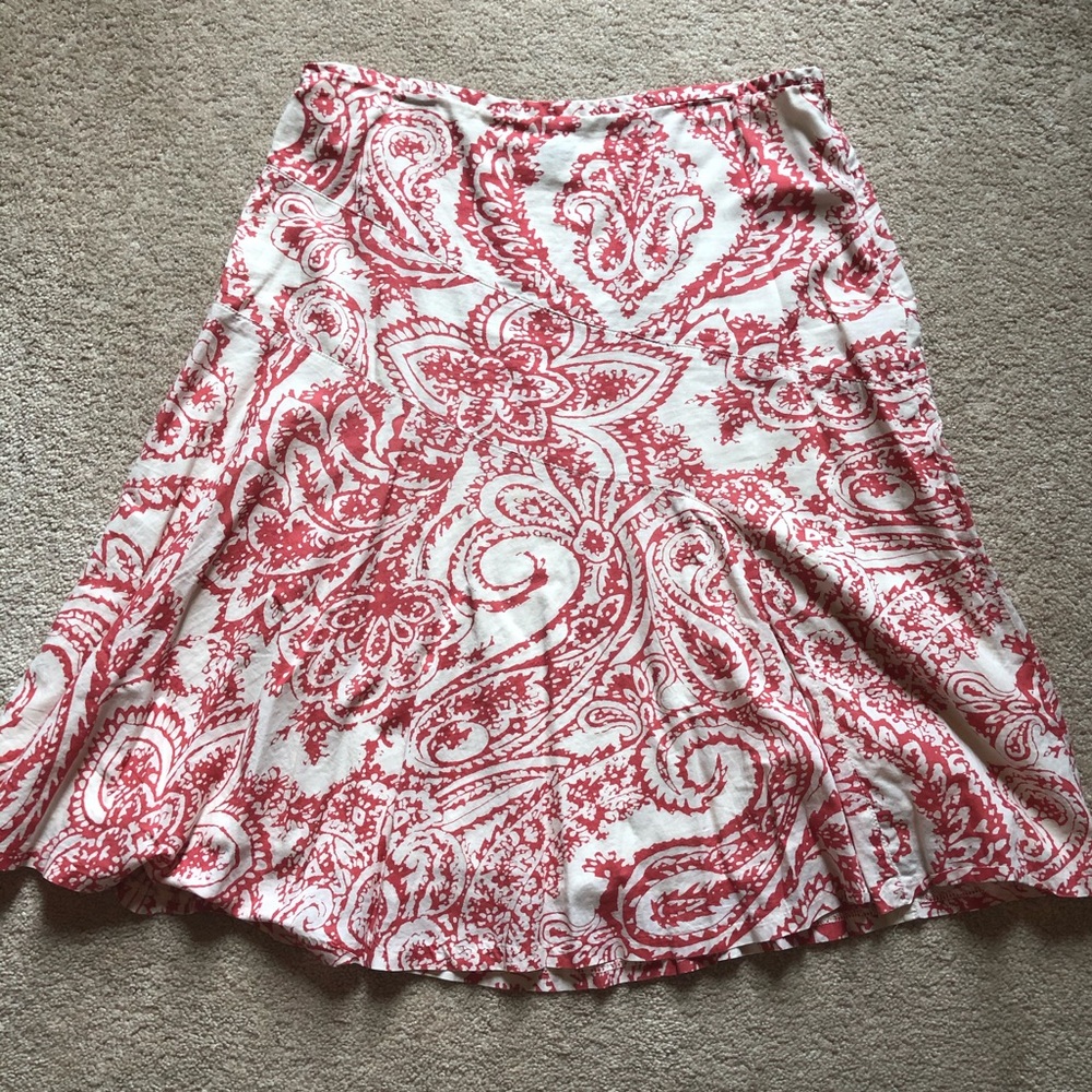Gap flair skirt